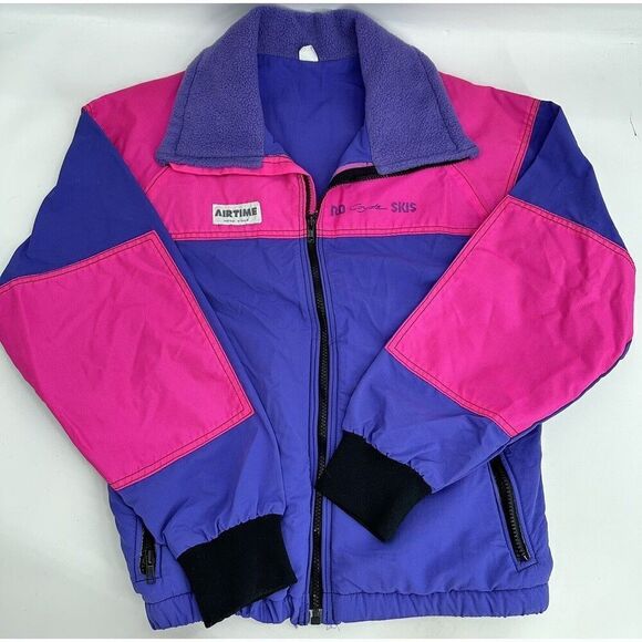 Vintage Research Dynamics Coyote Skis Airtime Hood River Oregon Retro Jacket S - Picture 2 of 8